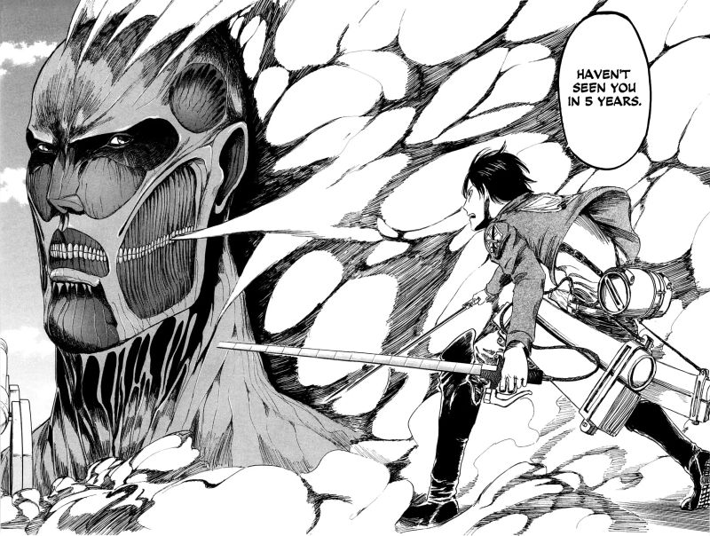 Horror Manga by Hajime Isayama - Attack on Titan Picture 1