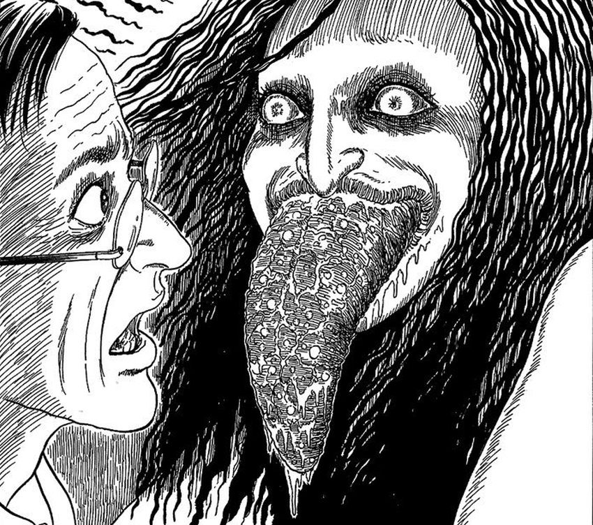 Junji Ito - Licking Woman