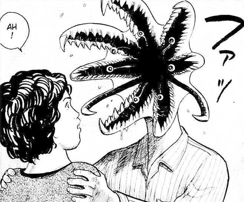 Scary Manga by Hitoshi Iwaaki - Parasyte Picture 1