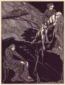 Edgar Allen Poe - Berenice - Illustration by Harry Clarke