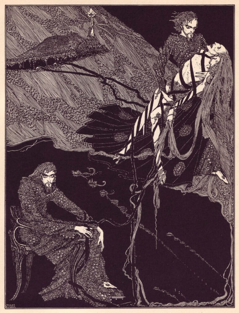 Edgar Allen Poe - Berenice - Illustration by Harry Clarke