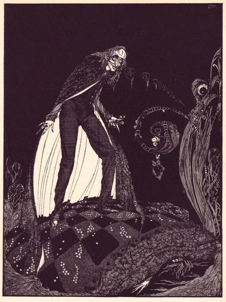 Edgar Allan Poe - The Tell-Tale Heart - Illustration by Harry Clarke