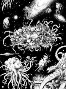Howard Phillips Lovecraft - Azathoth - Illustrated by Dominique Signoret