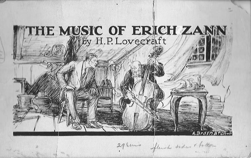 Best Lovecraft Stories - The Music of Erich Zann - Andrew Brosnatch