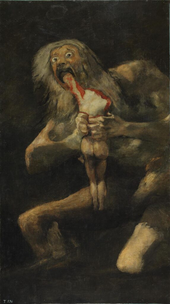 Francisco Goya - Saturn Devouring His Son