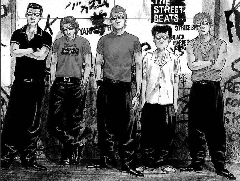 Best Shonen Manga by Hiroshi Takahashi - Crows 1