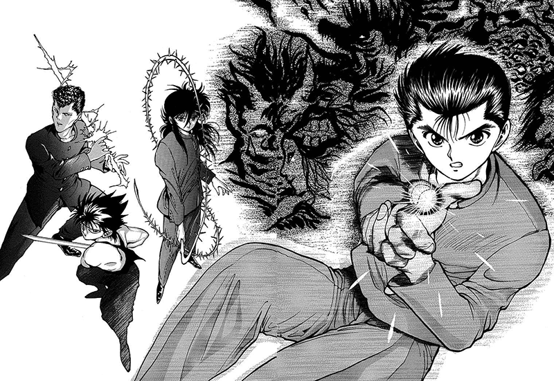 Best Shonen Manga by Yoshiro Togashi - Yu Yu Hakusho Picture 1