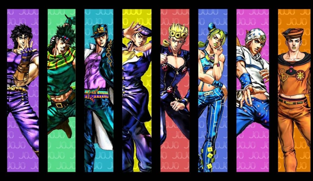 Jojos Protagonists Intro