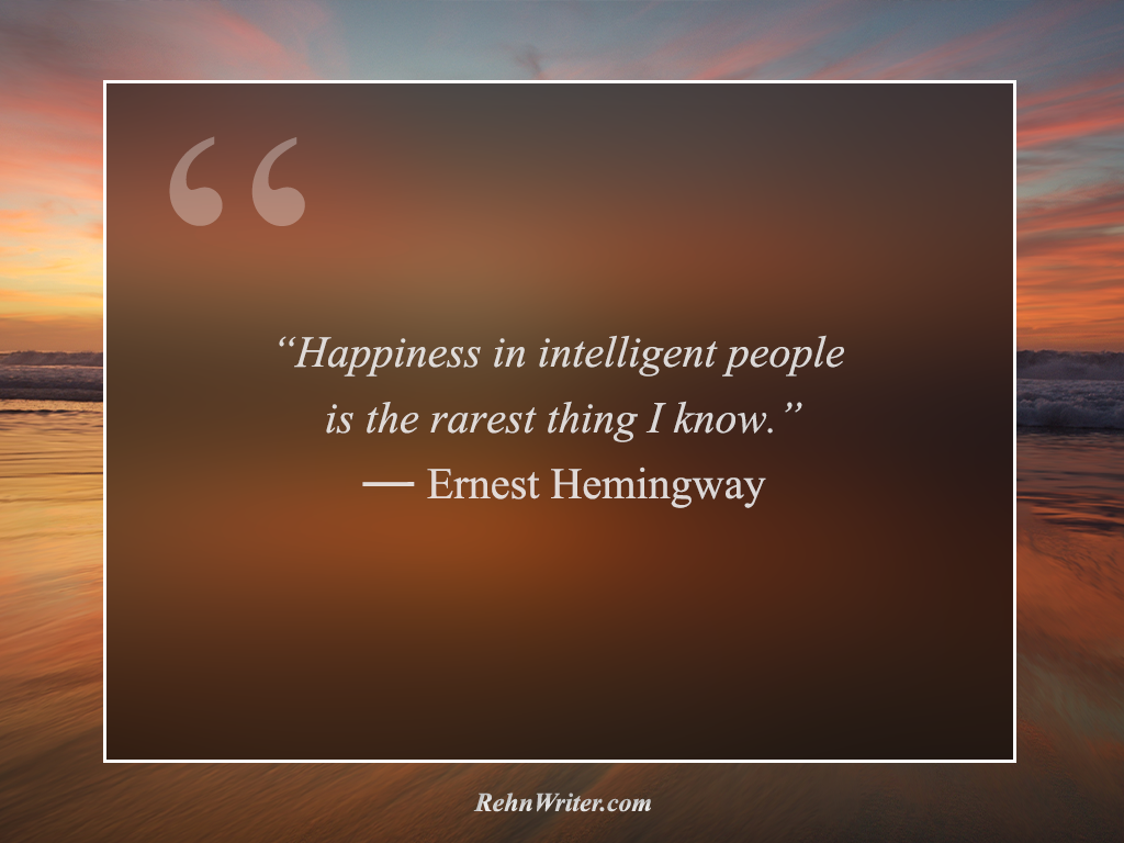 Deep Ernest Hemingway Quotes
