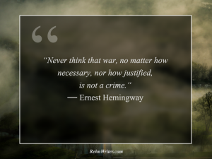 Ernest Hemingway Quotes War