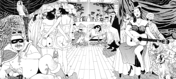 Horror Manga by Suehiro Maruo - The Laughing Vampire Picture 2