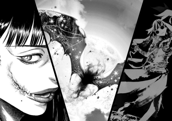 Vampire Horror Manga Intro Picture