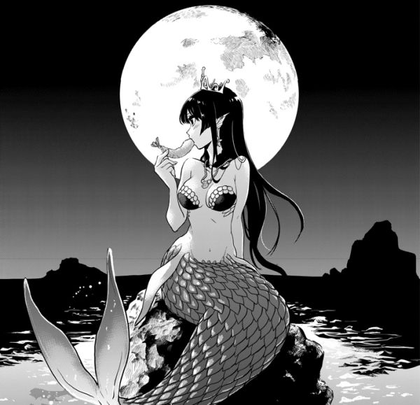 Manga by Takahiro Wakamatsu, Hiroshi Noda - The Mermaid Princess' Guilty Meal Picture 1